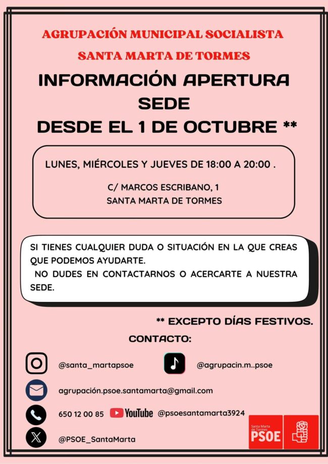 apertura sede soe